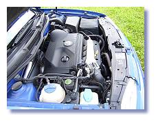 Motorraum Golf 4 GTI