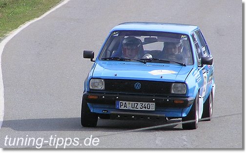 VW Polo 86 C im Rallyeeinsatz