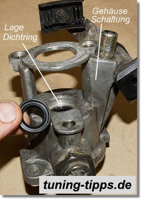 Simmerring Schaltung wechseln